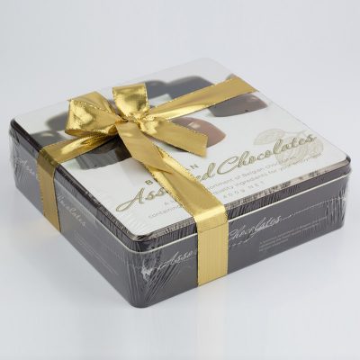 Belgian Assorted Chocolates (Hand-Tie Bow with Ribbon)